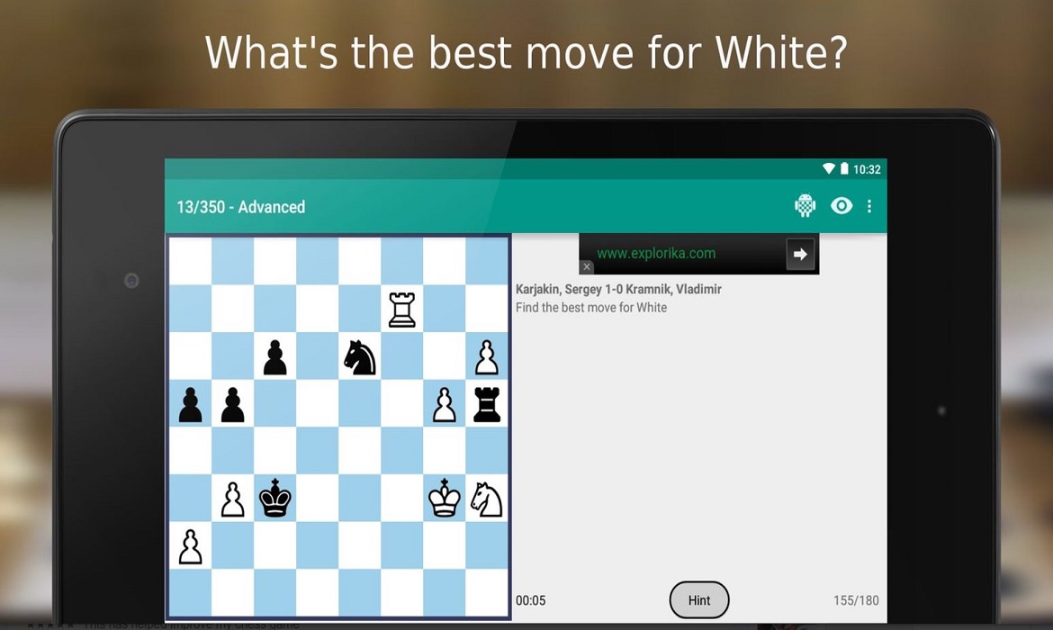اپلیکیشن شطرنج | تاکتیک شطرنج