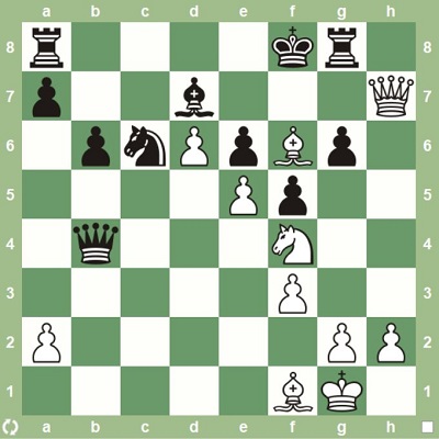 معمای شطرنج | نوبت سفید