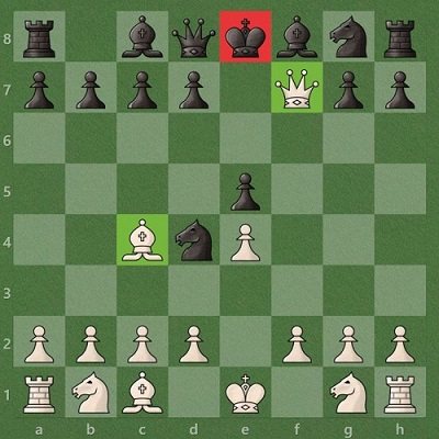 آموزش شطرنج | مات ناپلئونی